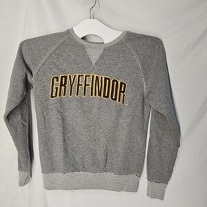 Harry Potter Wizarding World Gryffindor Sweater Men’s Medium Gray Sweatshirt